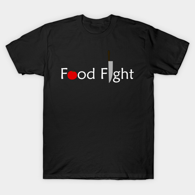 Food Fight t-shirt available on TeePublic