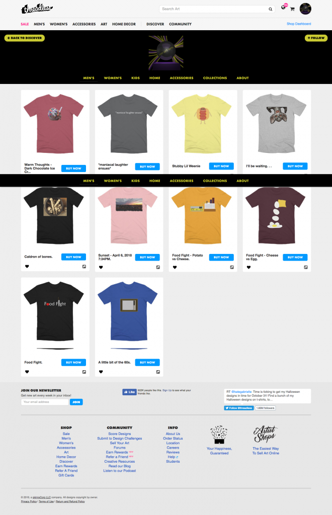 someartworker's shop - premium t-shirts sale on Threadless