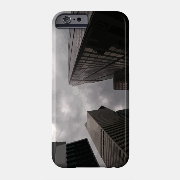 Tower in the city phone case by someartworker on Teepublic