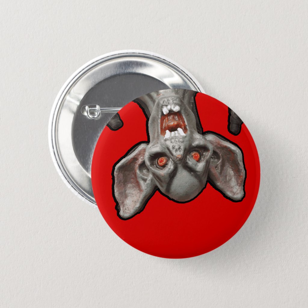I'll be waiting. . . Button Front and Back on Zazzle by someartworker